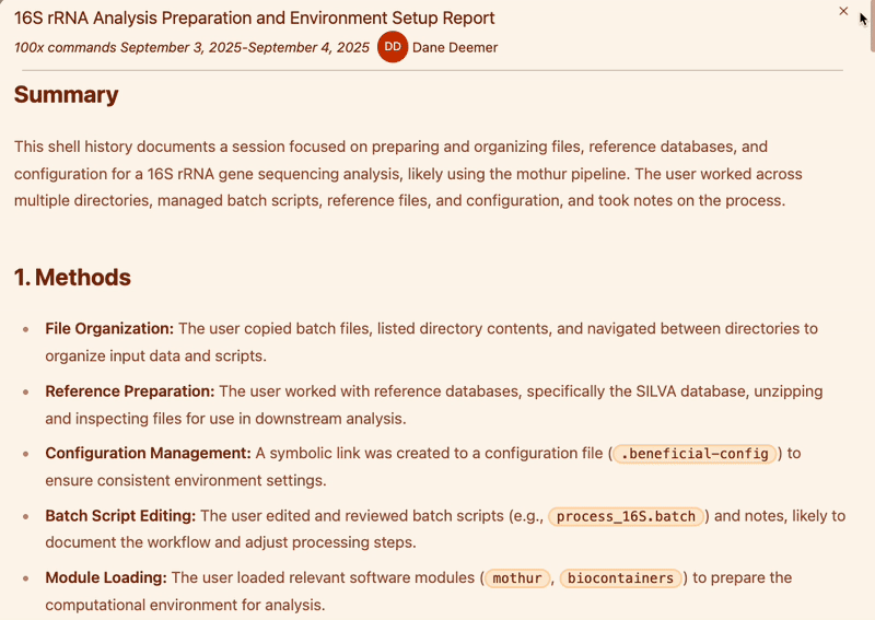 Real-time notebook generation